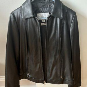 Wilsons Maxima Leather Black Jacket Size S